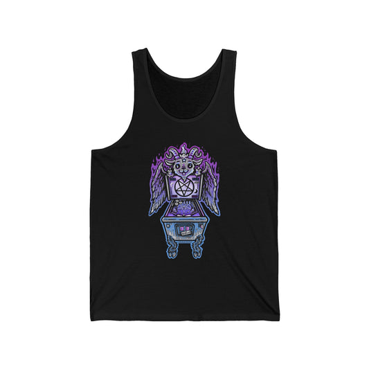 Baphomet Pinball Graphic Tank Top