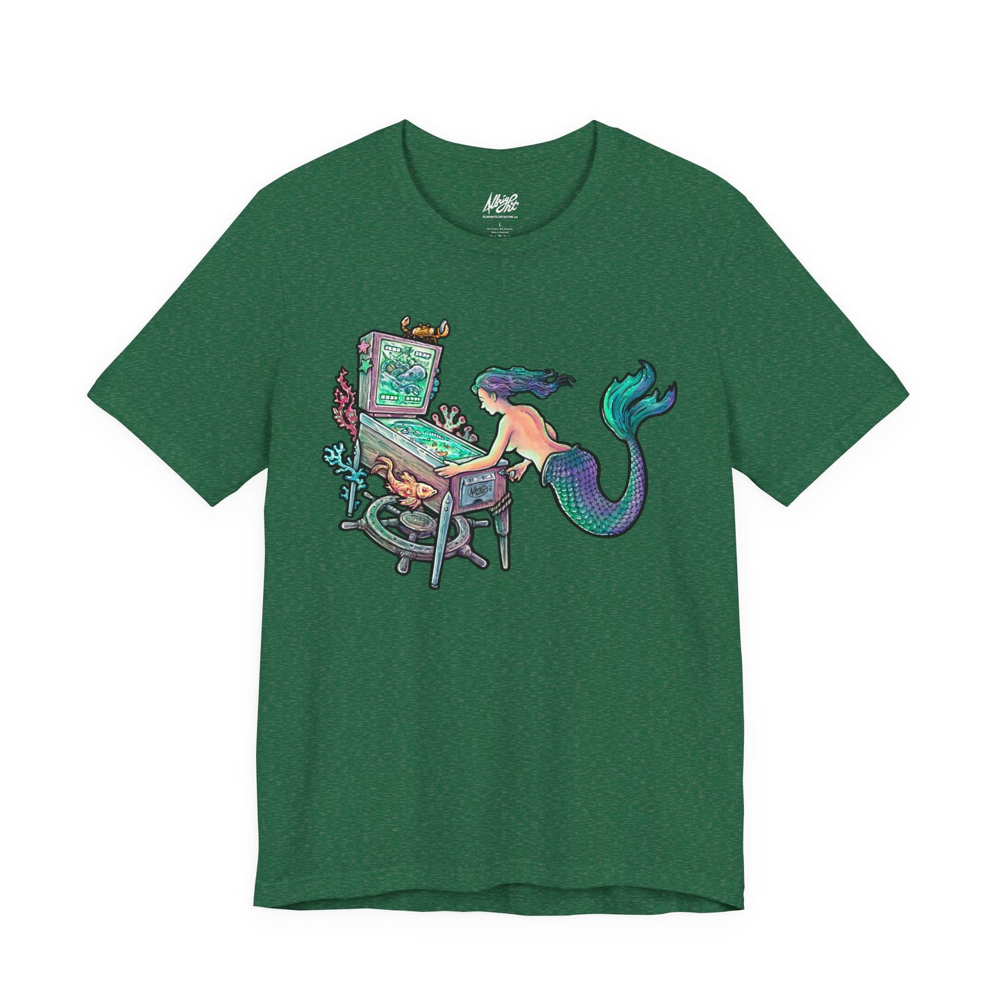 Mermaid Pinball Tee