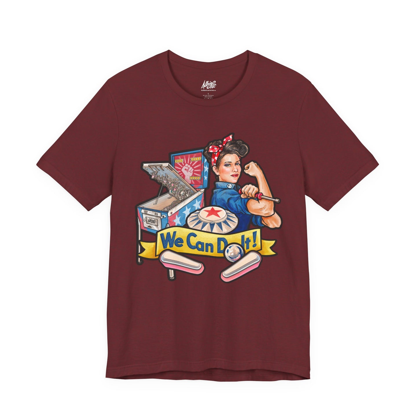 Rosie The Pinball Tech