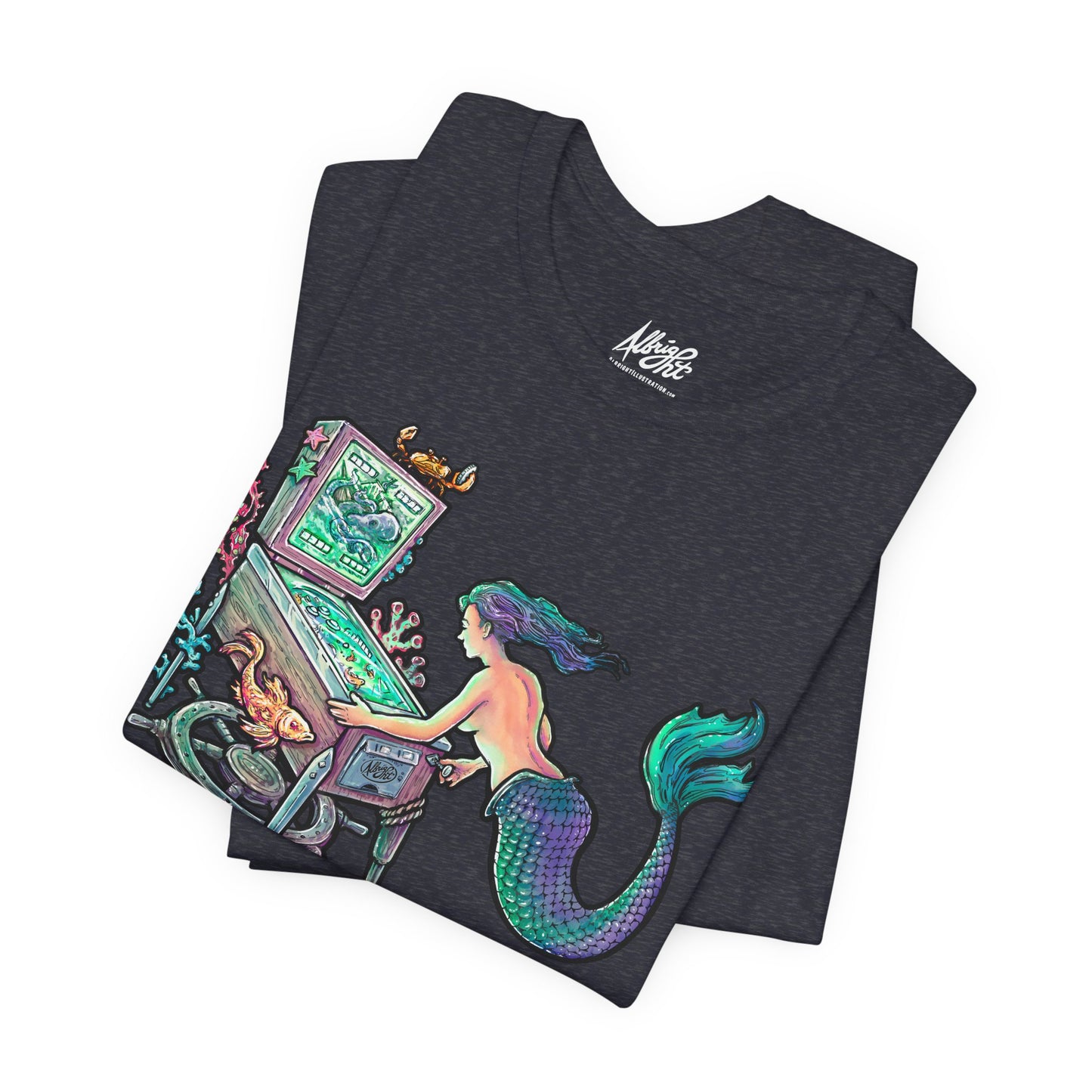 Mermaid Pinball Tee
