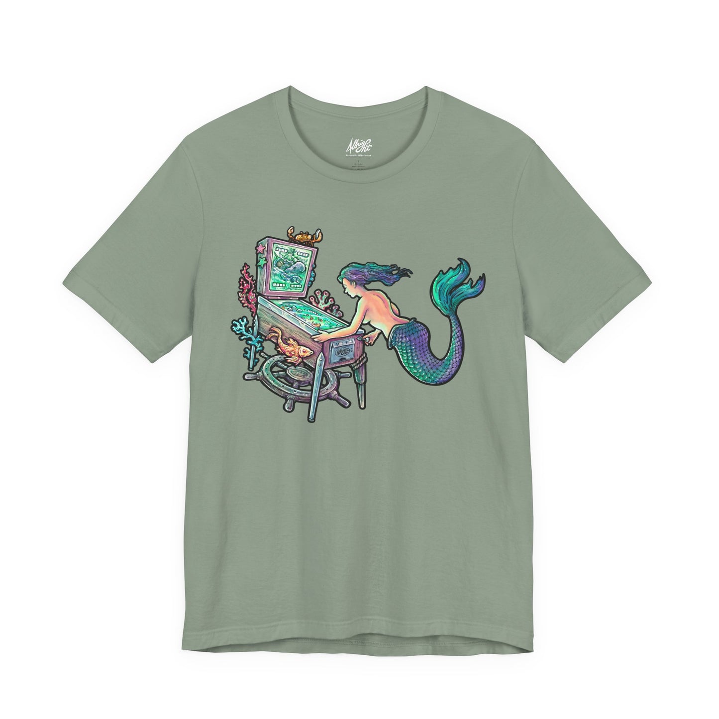 Mermaid Pinball Tee