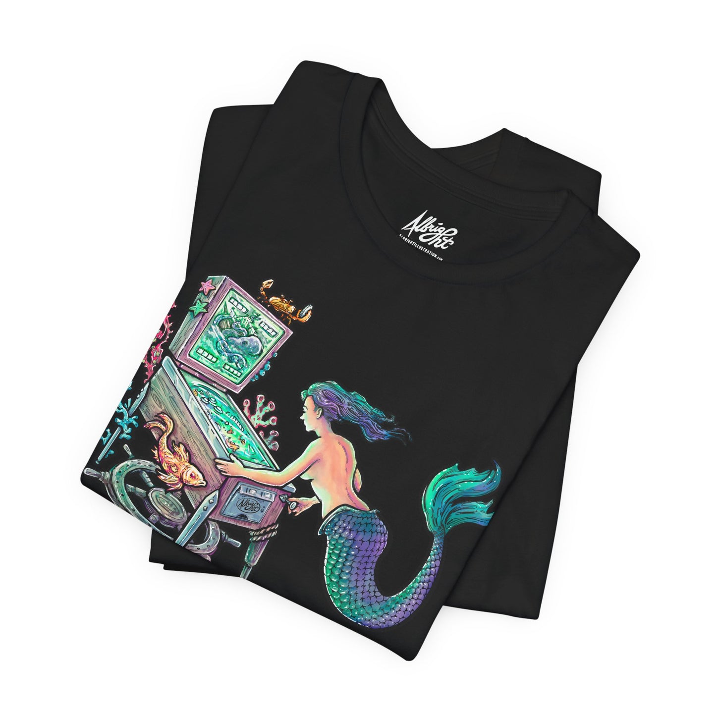 Mermaid Pinball Tee