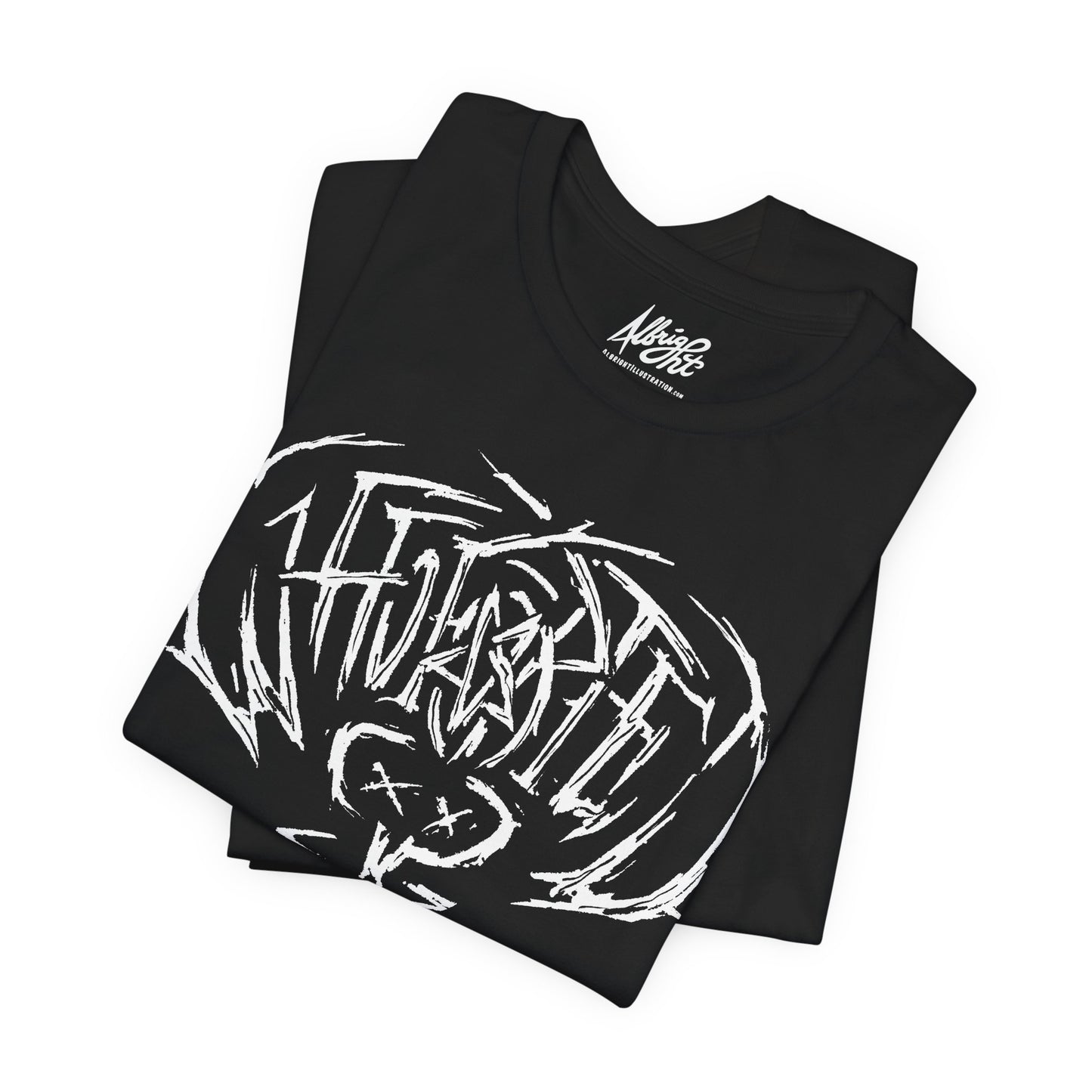Who Farted Death Metal Logo - Hidden Message Fake Band Name Tee