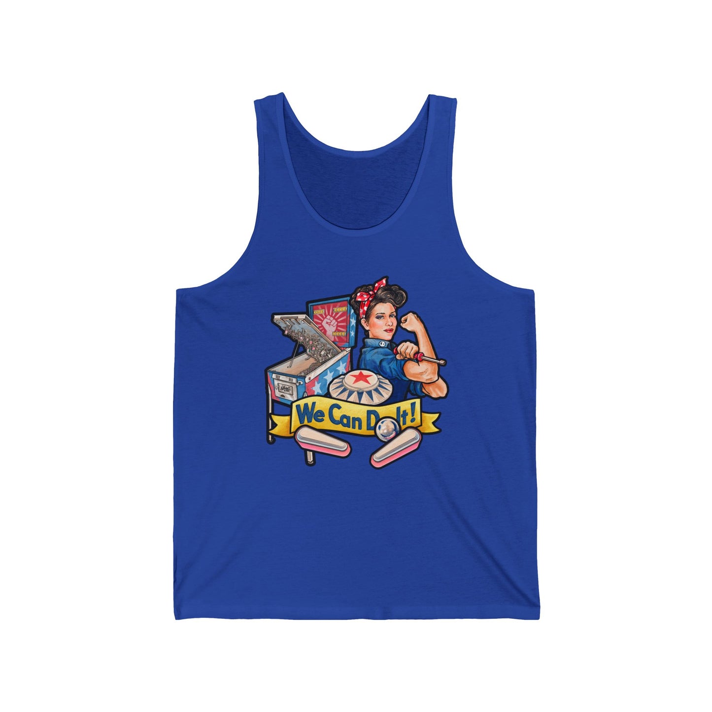 Rosie the Riveter 'We Can Do It' Graphic Tank Top
