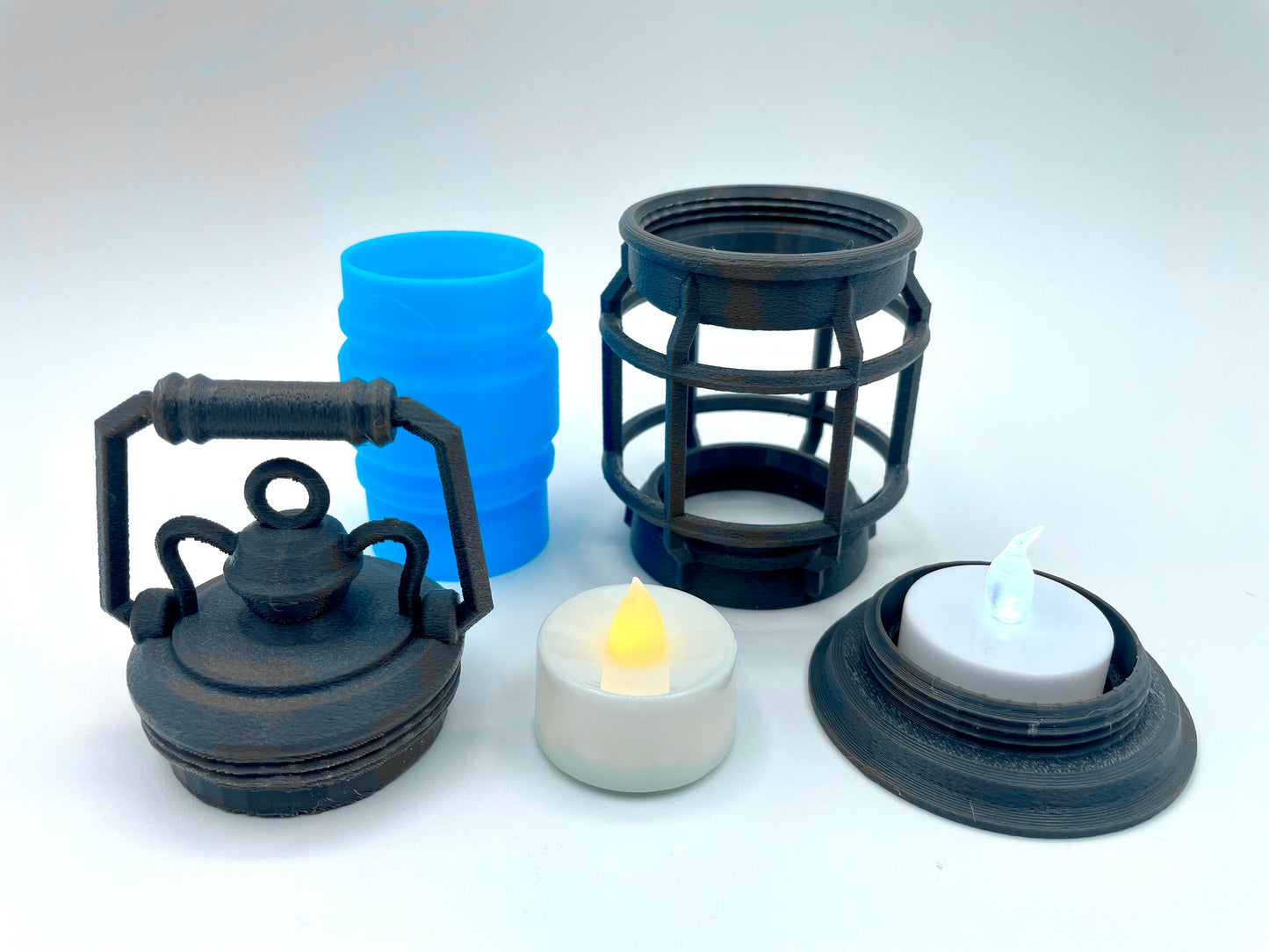 Ghost Lantern - Flickering Glow-In-The-Dark Flameless Tealight