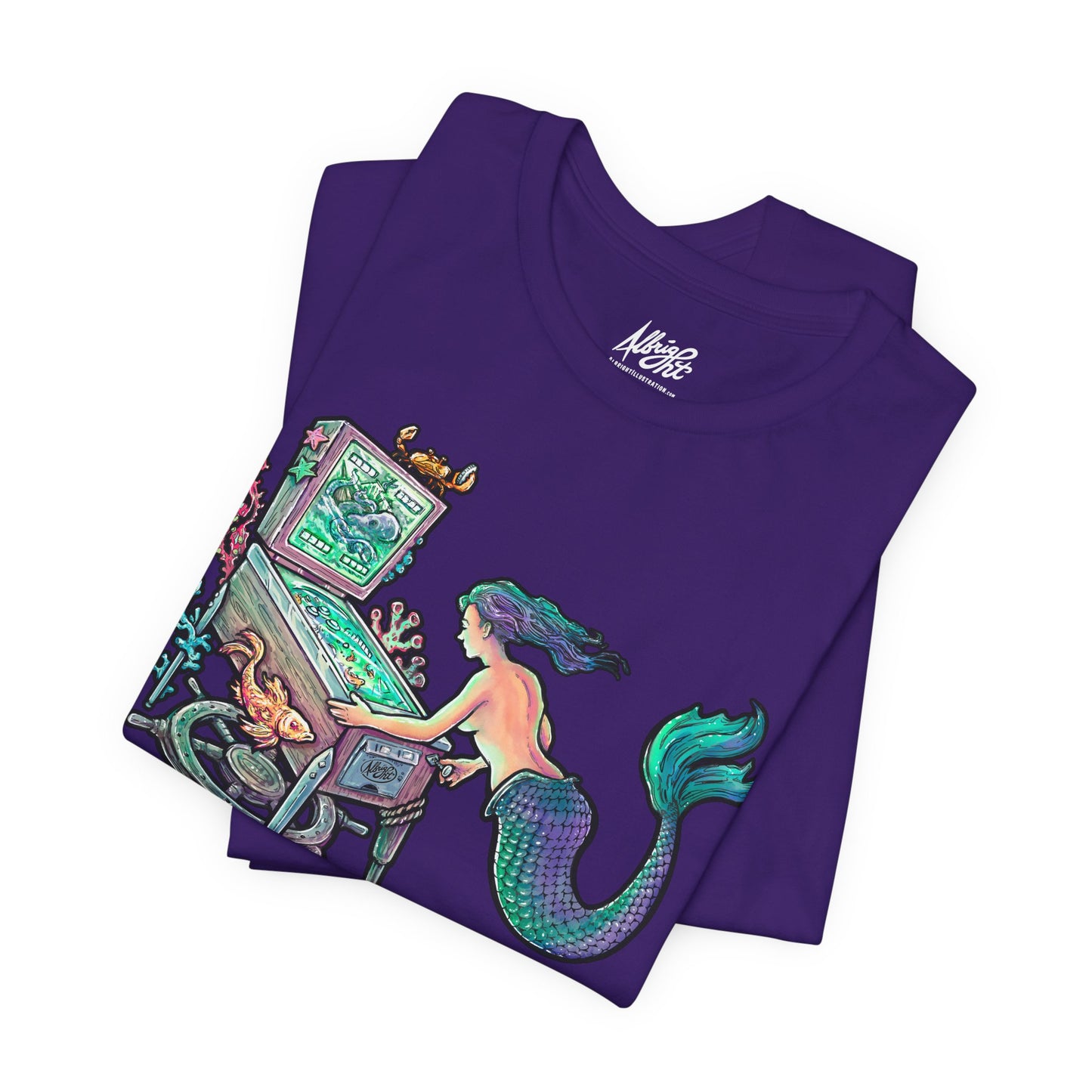 Mermaid Pinball Tee