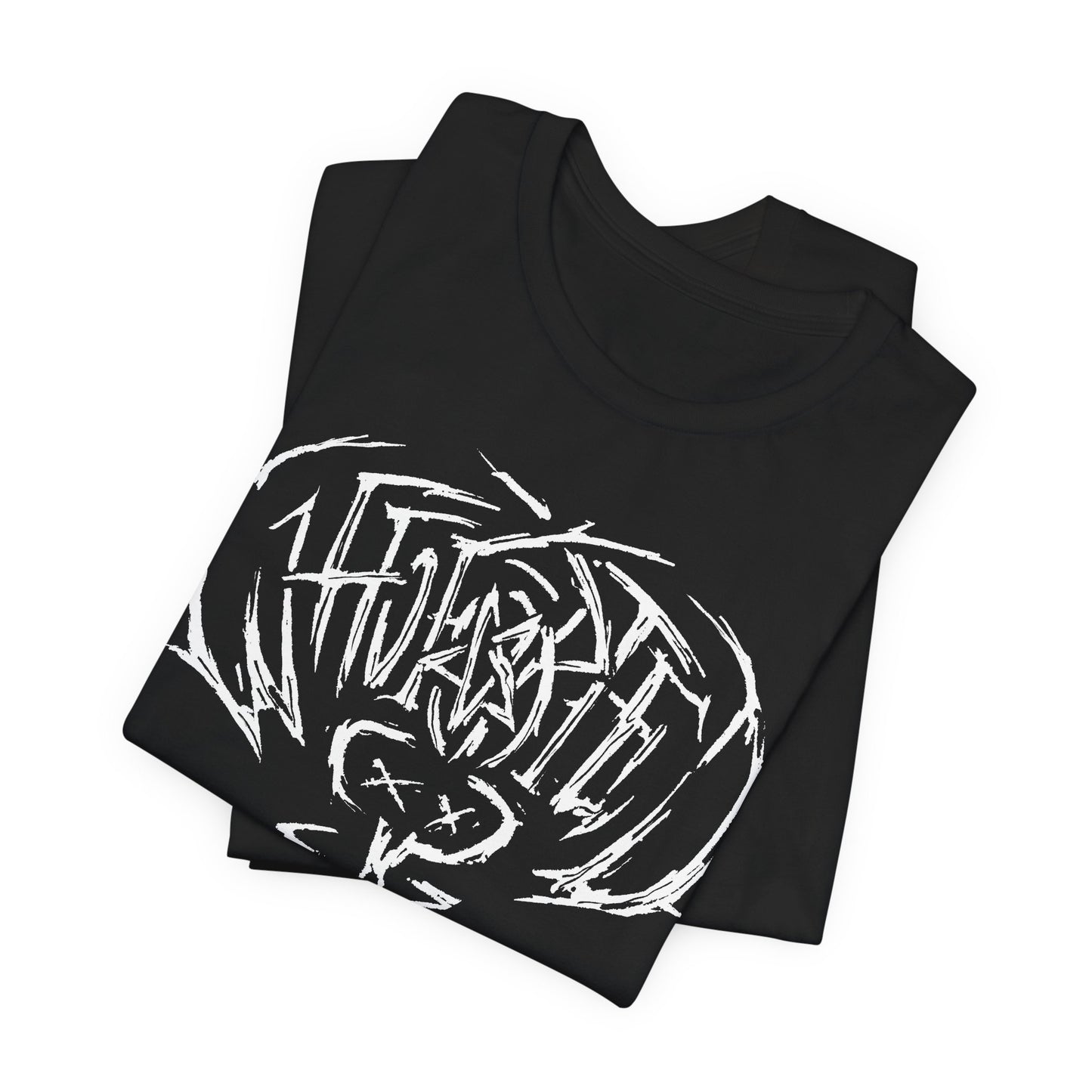 Who Farted Death Metal Logo - Hidden Message Fake Band Name Tee