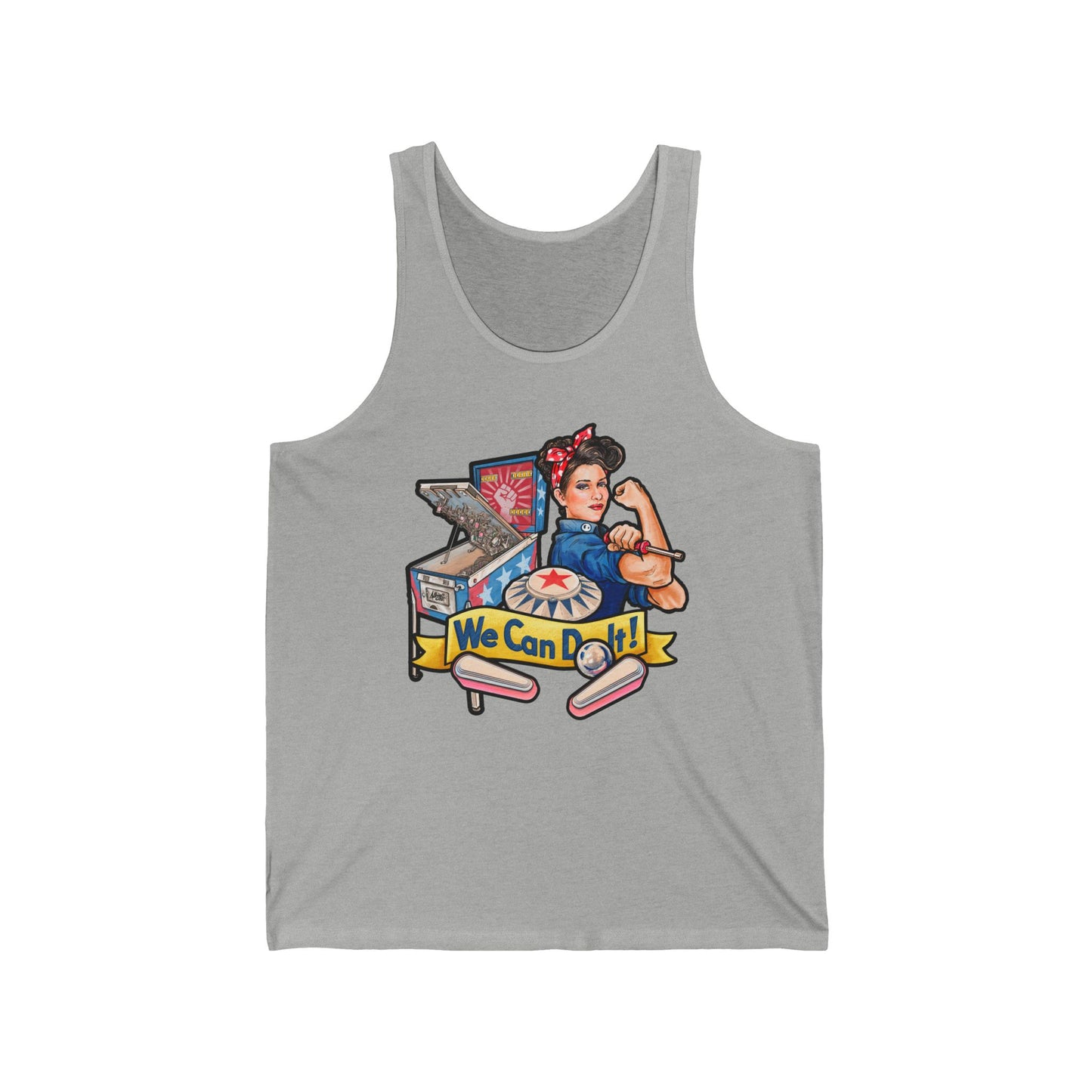 Rosie the Riveter 'We Can Do It' Graphic Tank Top