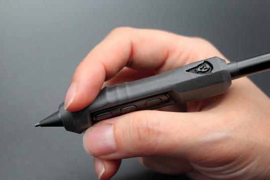DeathGrip for Artists • Ergonomic Wide Stylus Comfort Grip