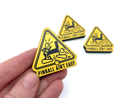 Pinball Aint Easy Slammer Magnets