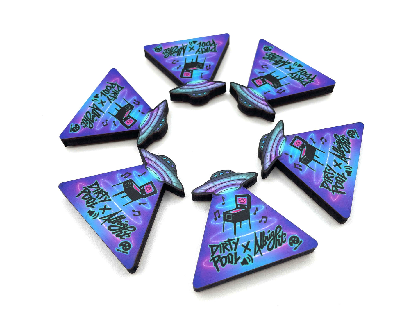 DirtyPool X Albright • V3 UFO Pyramid Slammer Magnets