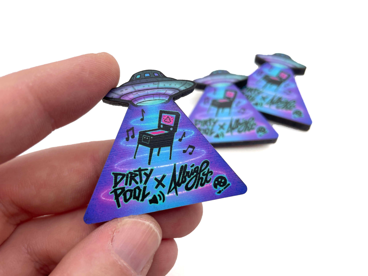DirtyPool X Albright • V3 UFO Pyramid Slammer Magnets