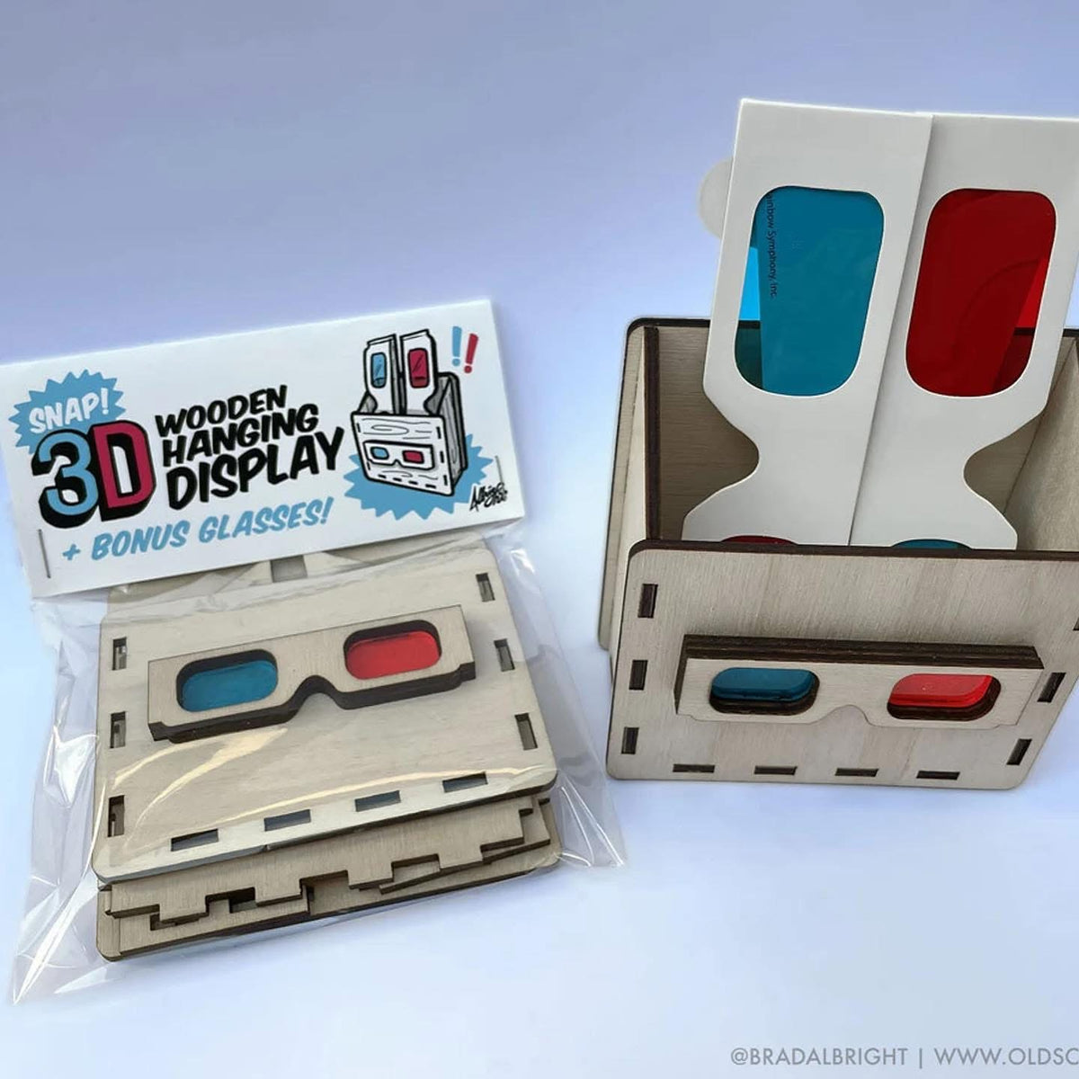 SNAP! 3D Glasses Hanging Display Box