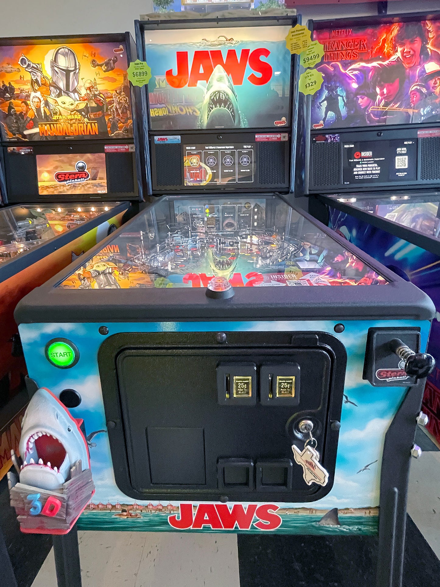 *JAWS Pinball Mod - "The Shark Eats The Glasses!" 3D Glasses Holder