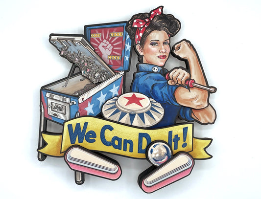 Rosie The Pinball Tech