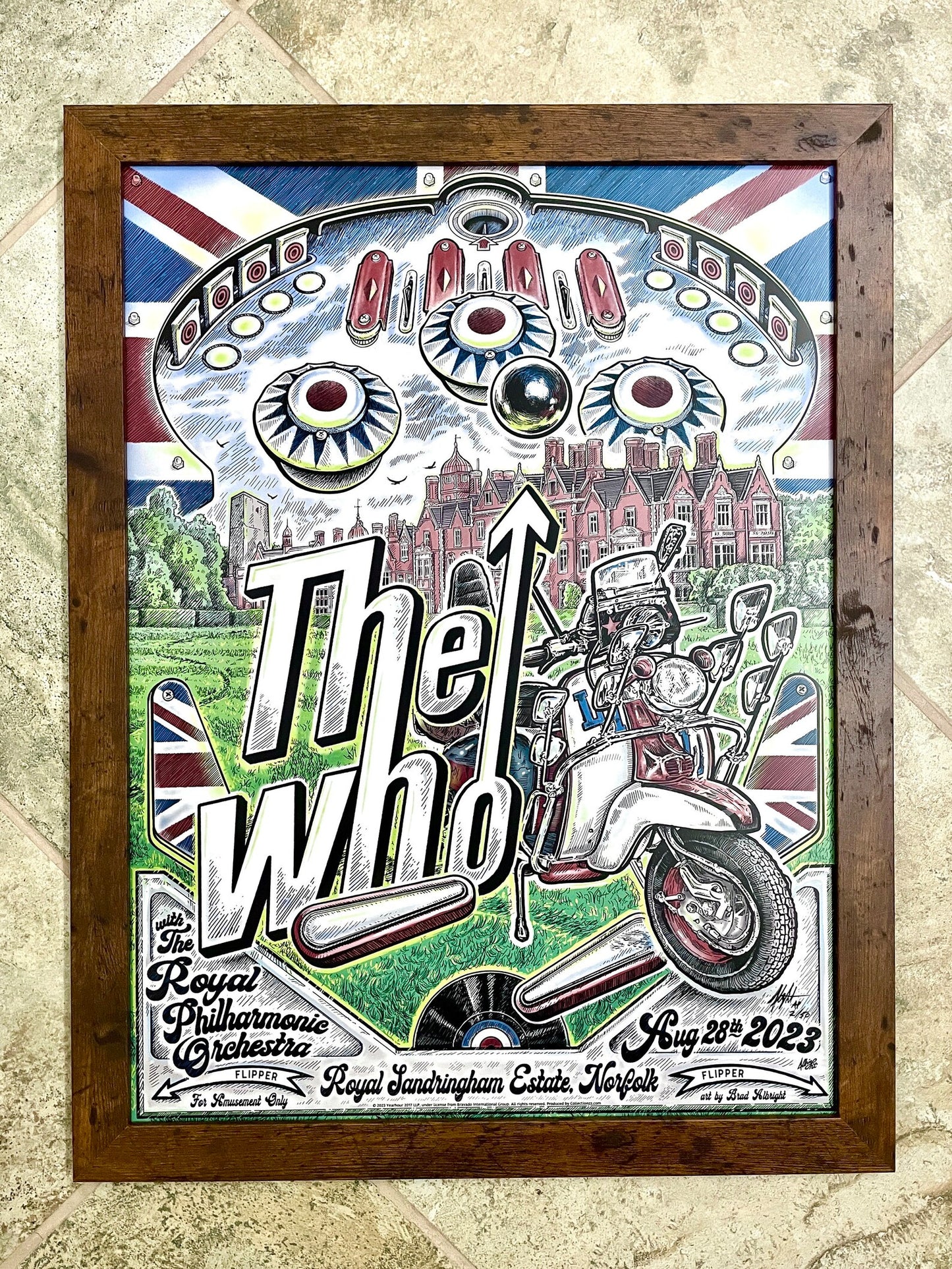 The Who Official - Live at Sandringham - Brad Albright - LTD Artist Proof