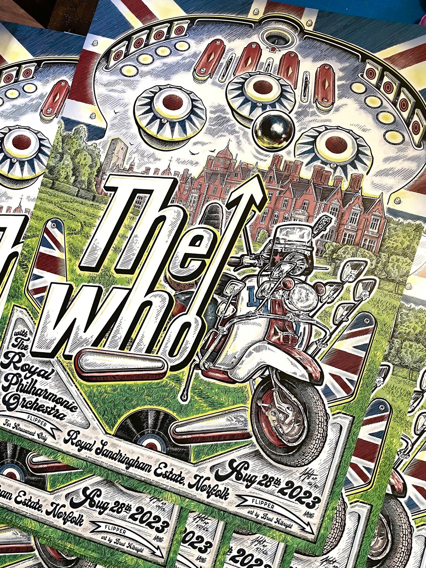 The Who Official - Live at Sandringham - Brad Albright - LTD Artist Proof