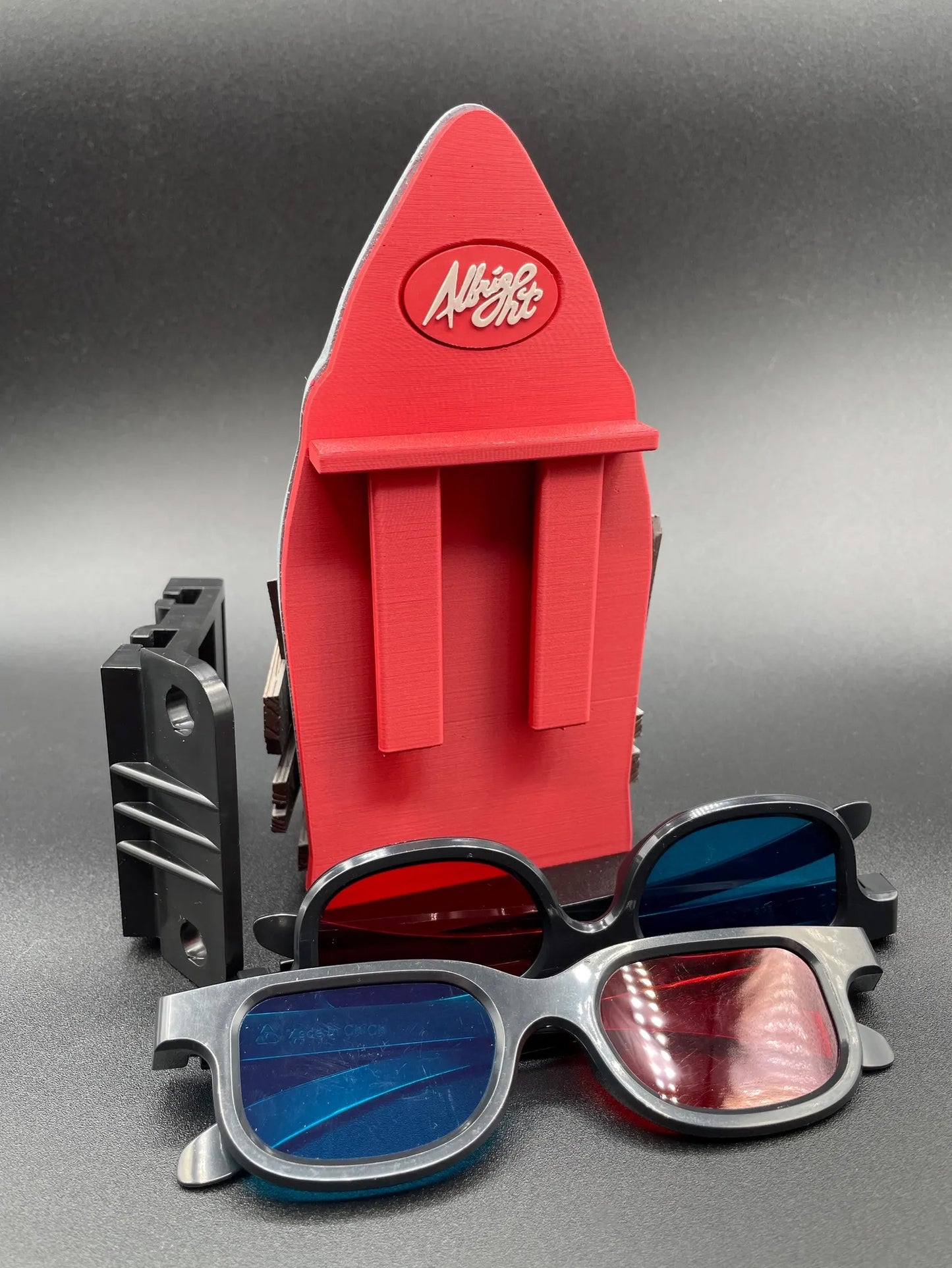 *JAWS Pinball Mod - "The Shark Eats The Glasses!" 3D Glasses Holder