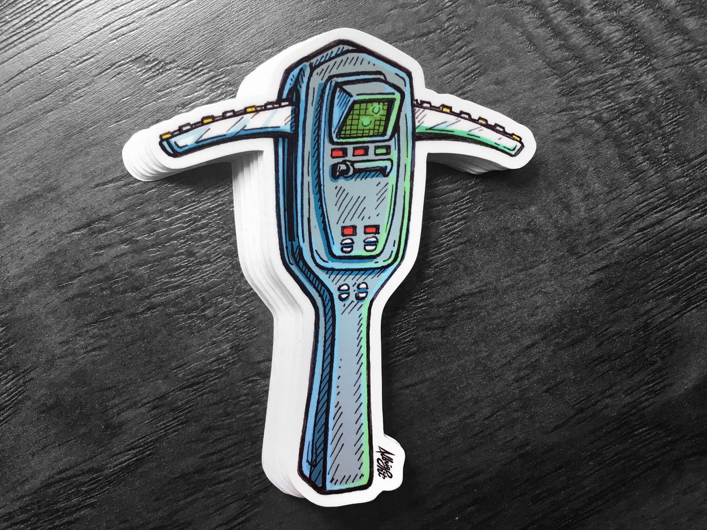 Ghostbuster PKE Meter - Sticker Decal - FREE US Shipping