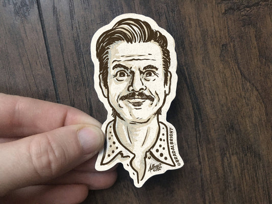 Lalo Salamanca Sticker - Better Call Saul Hand Drawn Illustration - Water Resistant Decal