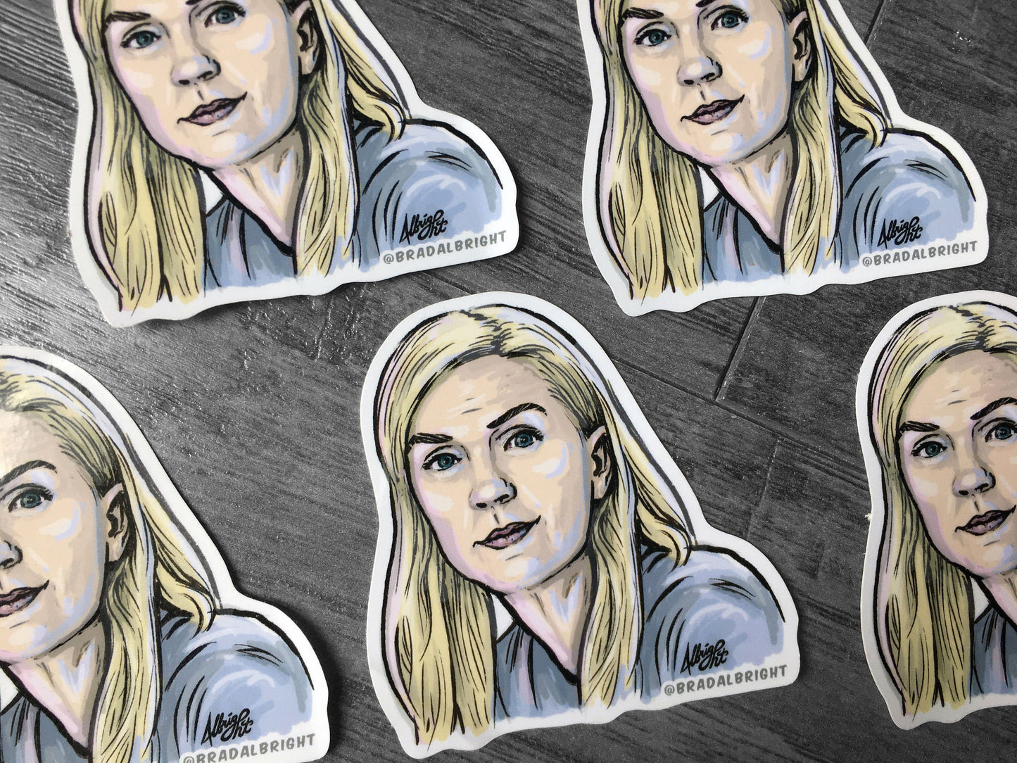 Kim Wexler - Better Call Saul Sticker - Hand Drawn Illustration - Water Resistant Decal