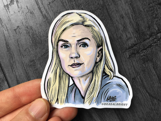 Kim Wexler - Better Call Saul Sticker - Hand Drawn Illustration - Water Resistant Decal