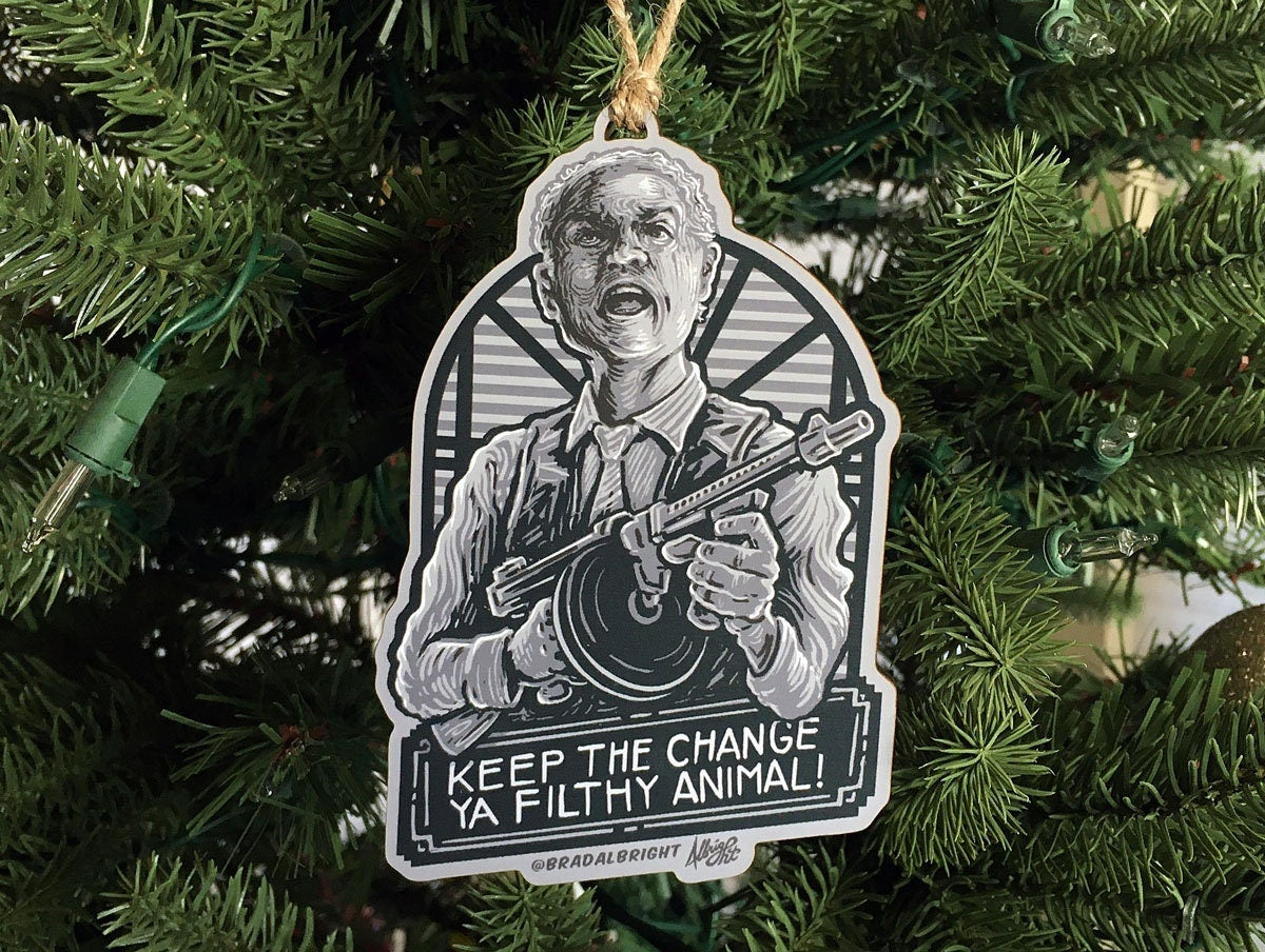 Keep The Change, Ya Filthy Animal! Home Alone - Angels With Filthy Souls - Christmas Ornament