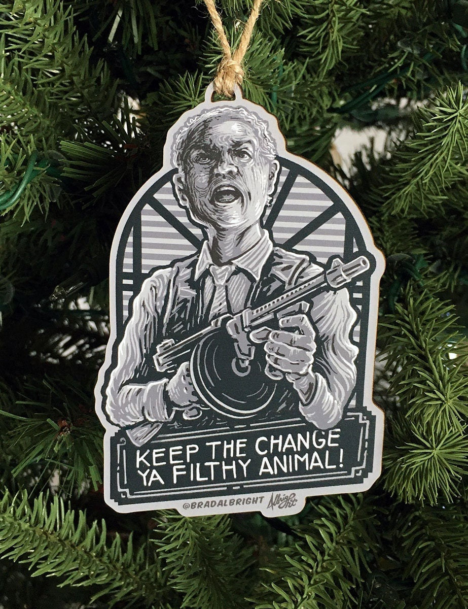 Keep The Change, Ya Filthy Animal! Home Alone - Angels With Filthy Souls - Christmas Ornament