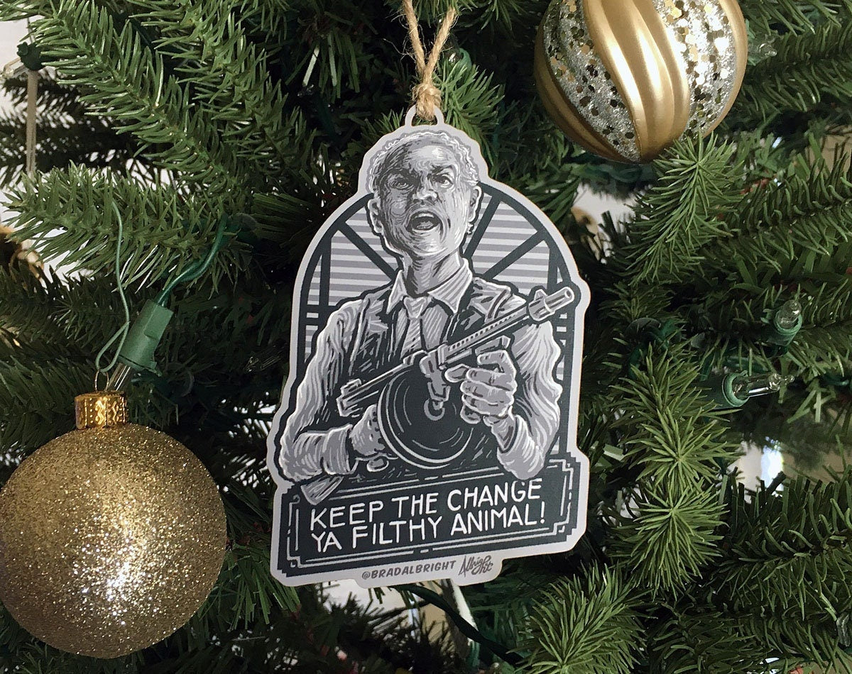 Keep The Change, Ya Filthy Animal! Home Alone - Angels With Filthy Souls - Christmas Ornament