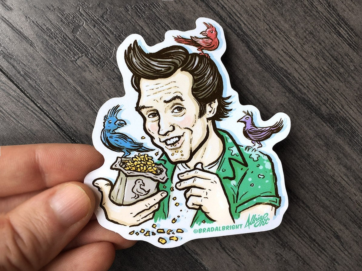 Alrighty Then! Ace Ventura Pet Detective Sticker - Weather Resistant Decal - FREE Shipping