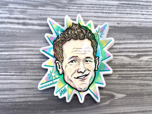 NPH Holographic Foil Sticker Decal - Neil Patrick Harris - FREE Shipping