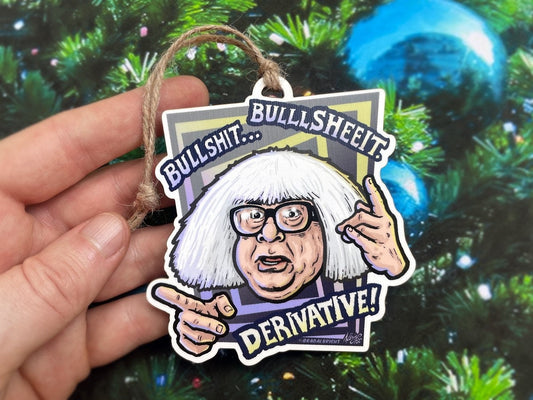 Ongo Gablogian: Frank Reynolds - Always Sunny Wooden Ornament Illustration