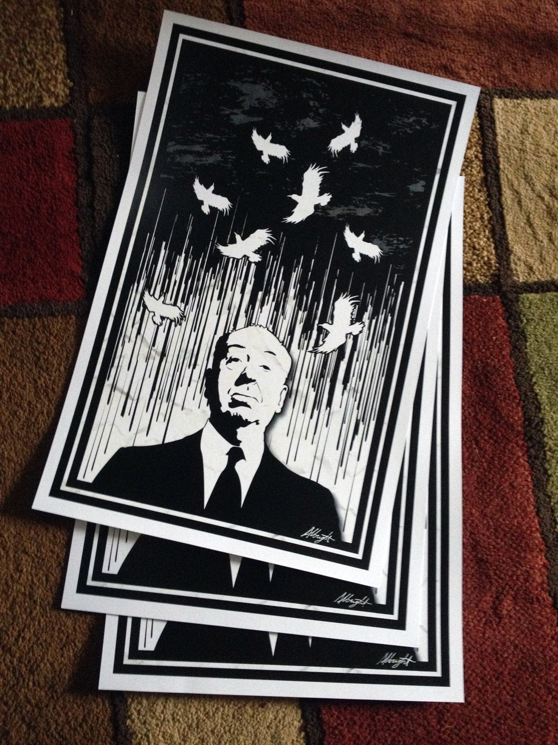 Alfred Hitchcock's Birds - 11x17 Poster