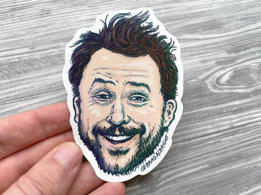 Charlie Kelly Stickers & Magnets - Always Sunny Portrait Illustration