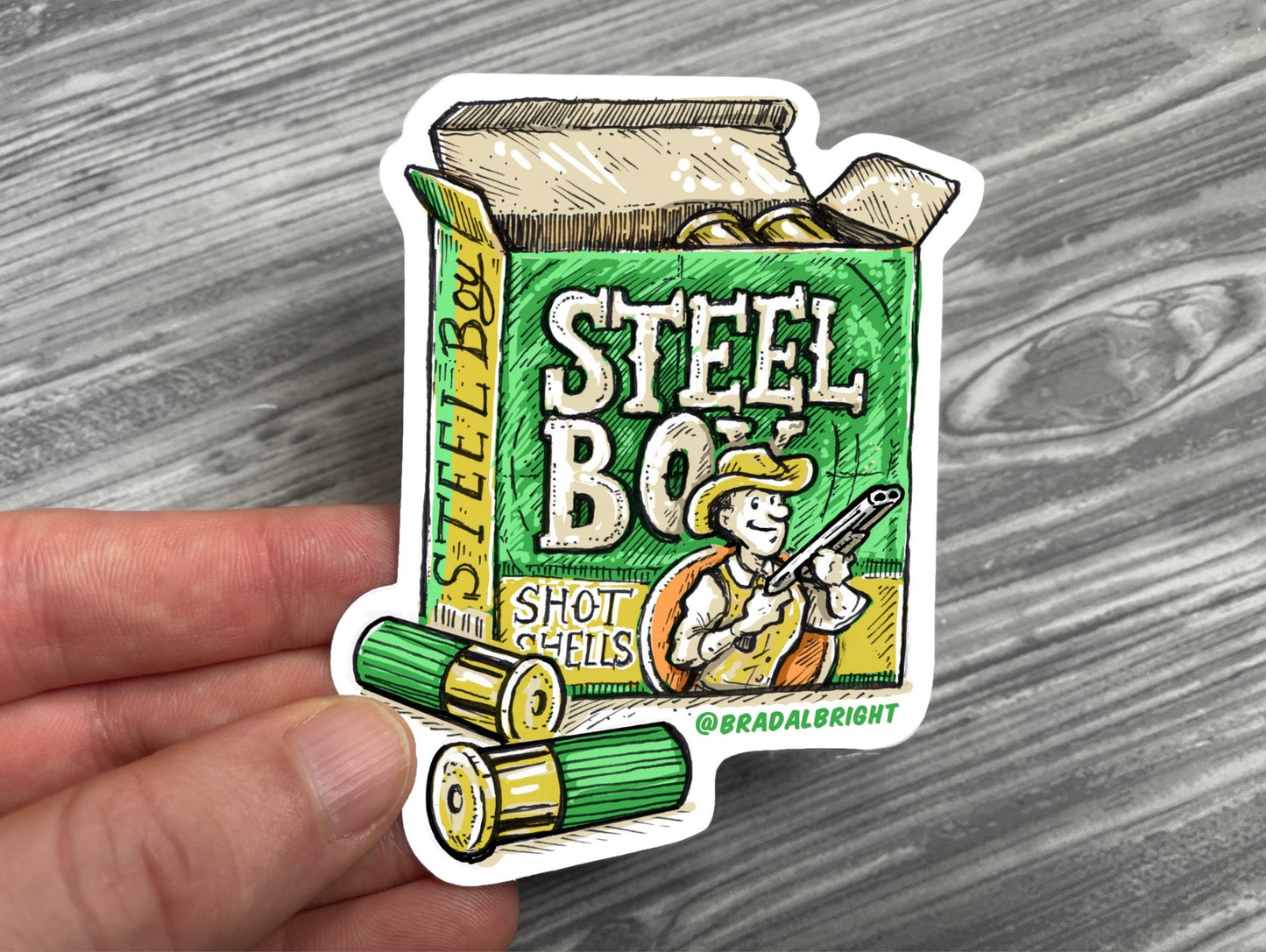 Steel Boy Shot Shells - Resident Evil - Stickers & Magnets