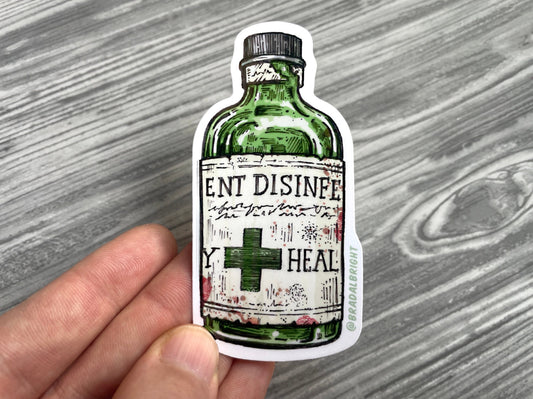 First Aid Fluid - Resident Evil 7 / Village - Stickers & Magnets