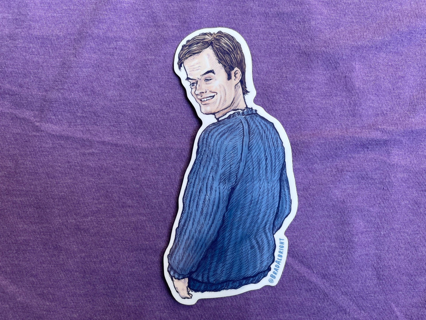 Bill Hader 'Alan' Dancing Meme  - Sticker & Magnet Sets